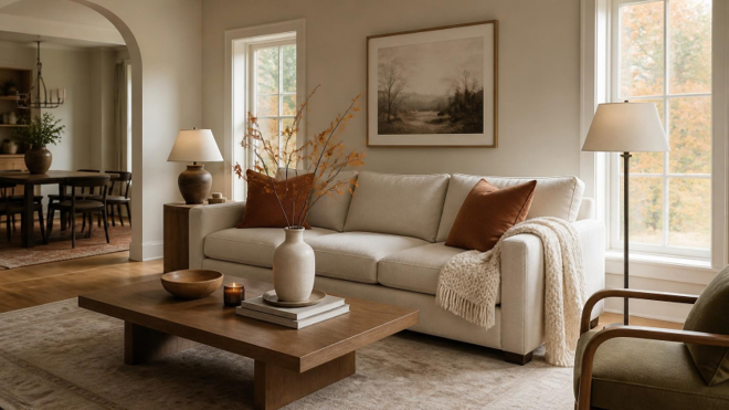 Cozy Without Clutter: 8 Interior Design Ideas for Fall
