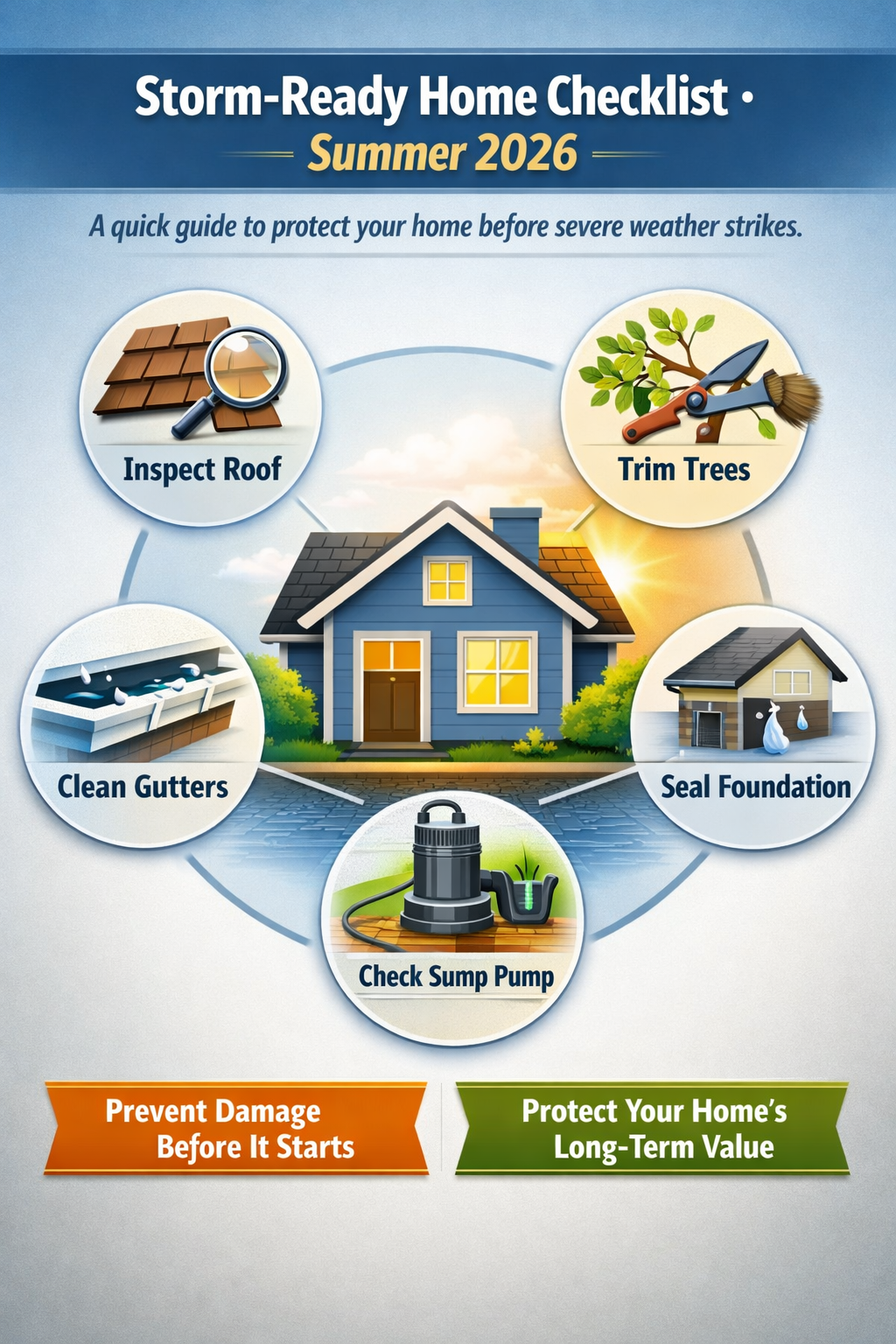 Storm-Ready Homes: Protecting Your Property During Summer Weather