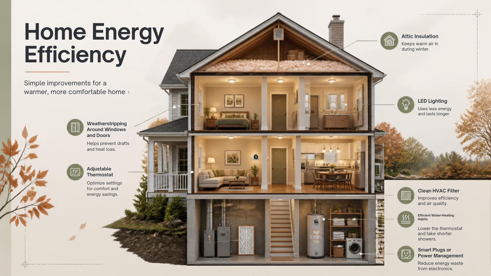 Lower Your Energy Use Before Winter Without a Major Renovation